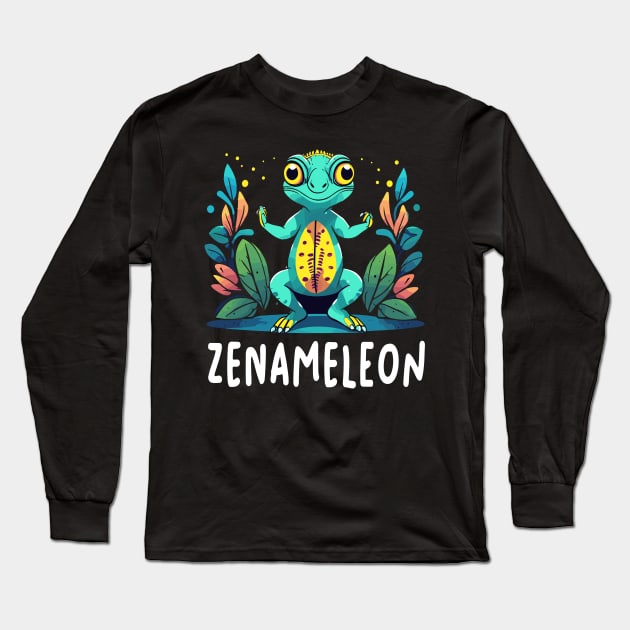 Chameleon Lover Long Sleeve T-Shirt by Outrageous Flavors